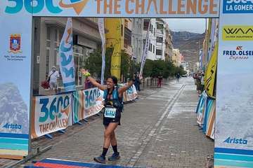  Sandra Moreno, la teldense que devora kilómetros/TA.